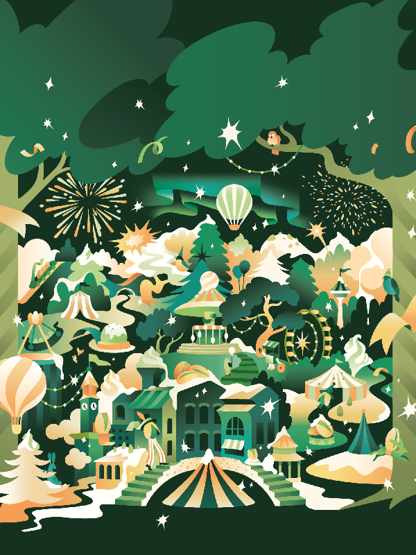 Pistachio & Cream Flavour Pattern